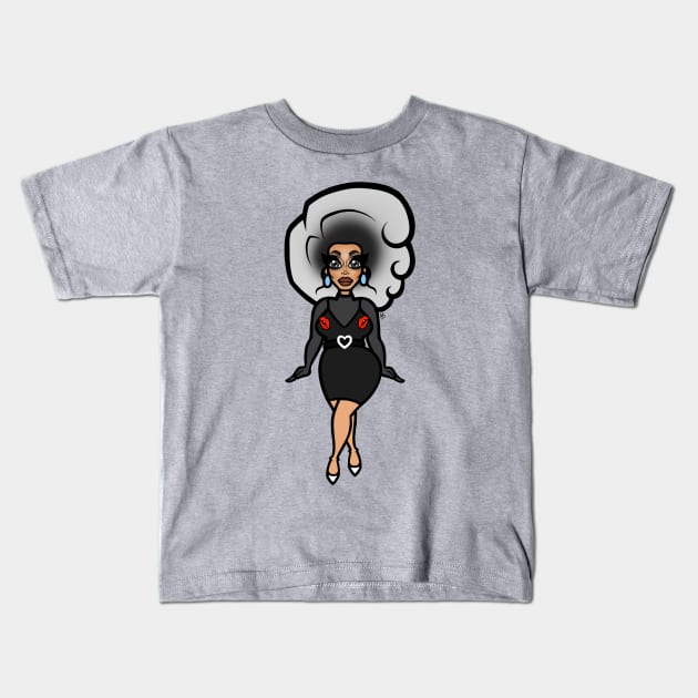 Catrina LoveLace Titty Kiss Kids T-Shirt by CatrinaLoveLace